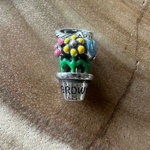 Brighton Love to Grow flower pot charm